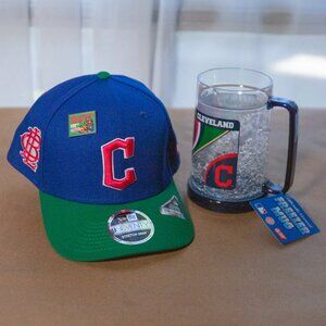 MLB Cleveland Guardians x Big League Chew New Era Snapback Hat + Freezer Mug